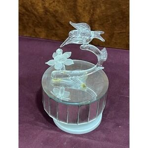 Whimsical Hummingbird Music Box